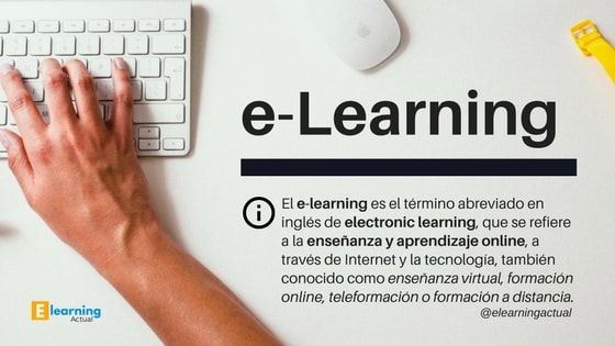 ¿Qué es el e-learning?