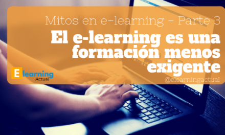 Mito 3- El e-learning es una formación menos exigente