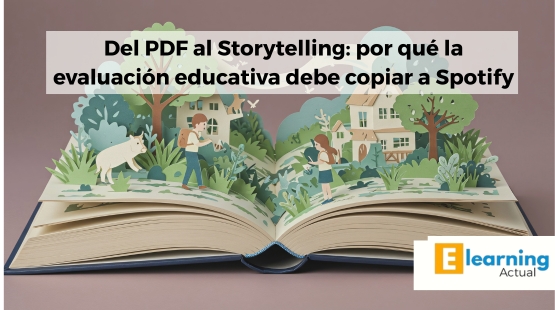 Del PDF al Storytelling: Por qué la evaluación educativa debe copiar a Spotify
